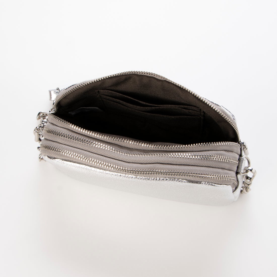 ビュレ Beau're トリプルファスナー ミニポシェット ポーチ 斜めがけ