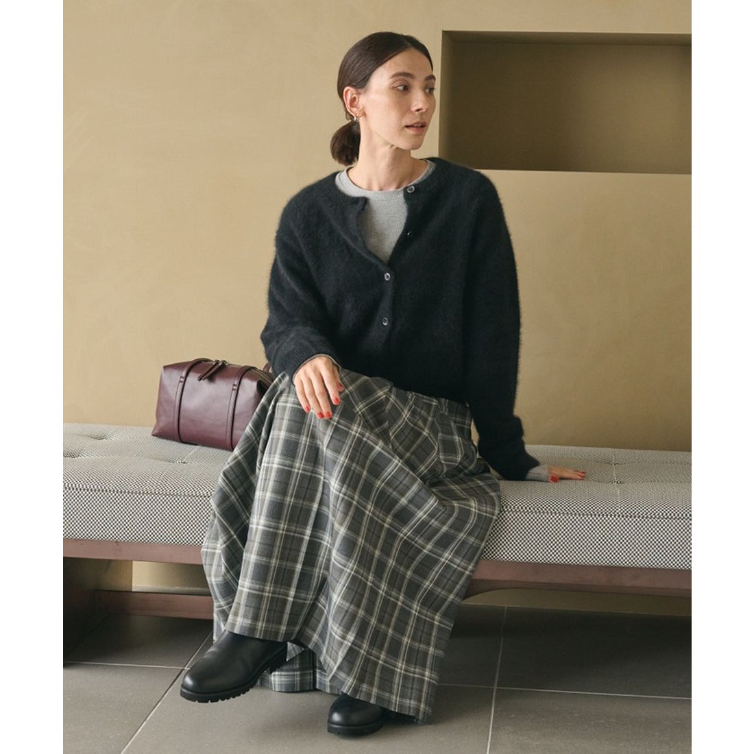 BEAUTY&YOUTH UNITED ARROWS フォックスカシミヤブレンド クルーネック