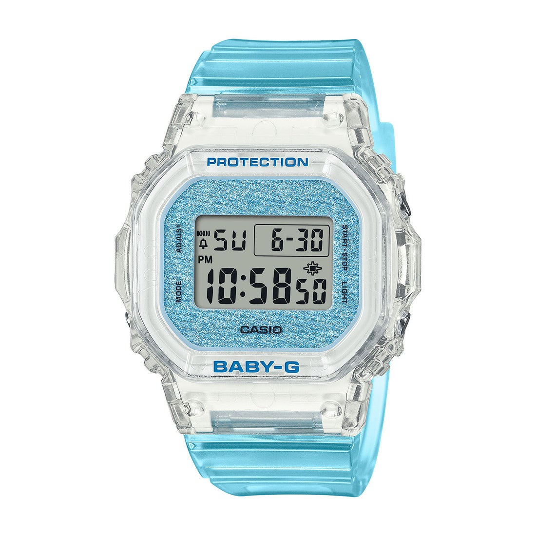 BABY-G】BGD-565シリーズ / BGD-565GC-2JF （クリアブルー