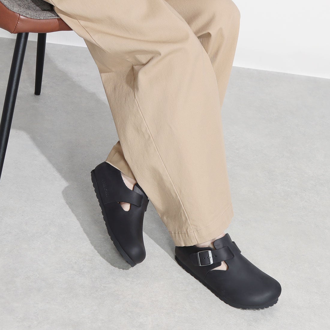 ビルケンシュトック BIRKENSTOCK London Natural Leather Oiled