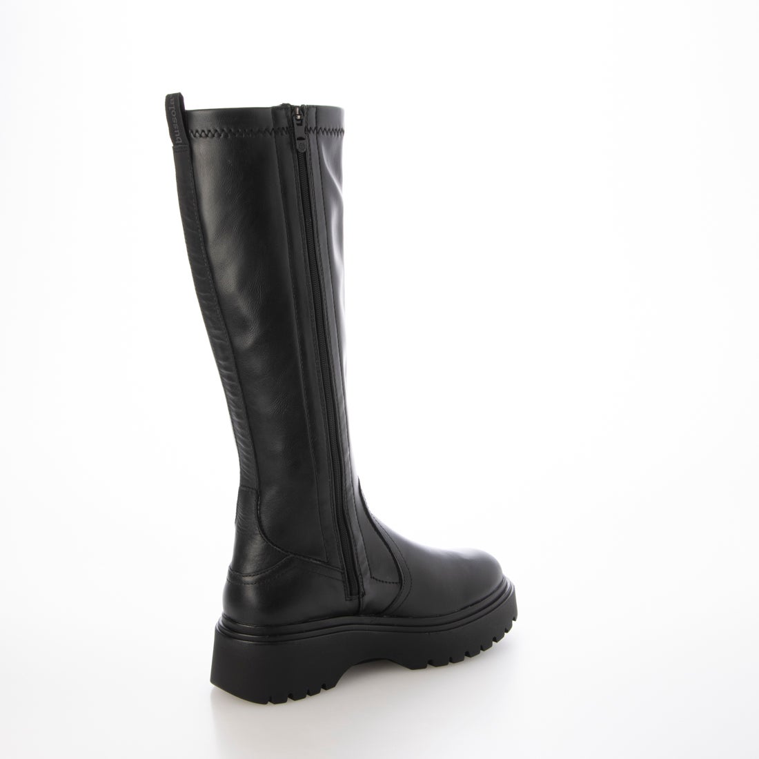 ブソラ bussola 晴雨兼用ストレッチロングブーツ （ブラック