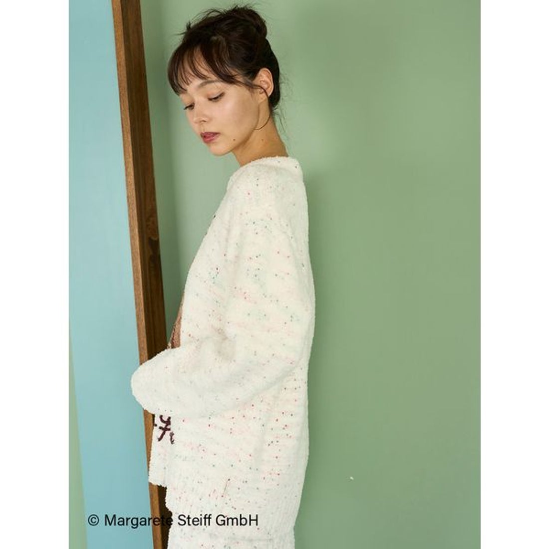 ジェラートピケ gelato pique 【Steiff】パウダーネップジャガードプル