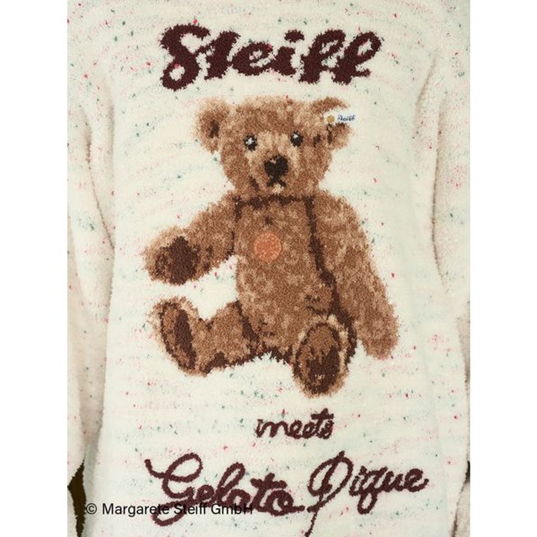 ジェラートピケ gelato pique 【Steiff】パウダーネップジャガードプル