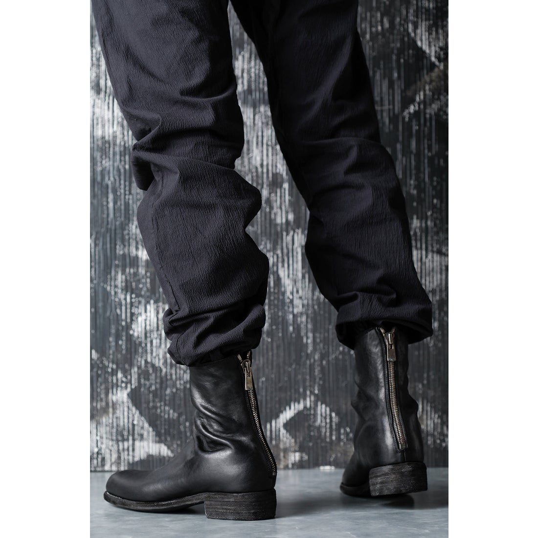 GUIDI Back Zip Boots （Black） - Osaka / Kyoto Stores, Ship