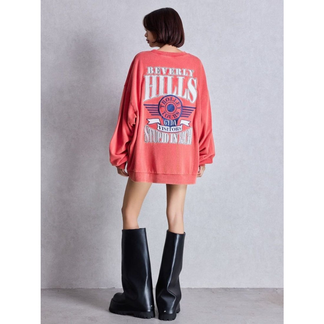 ジェイダ GYDA GDカバールーズシルエットブーツ （ブラック