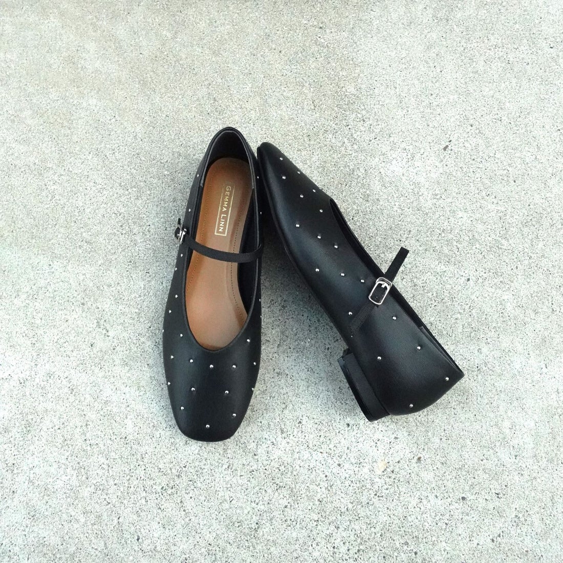 ダニエラアンドジェマ Daniella & GEMMA スタッズメリージェーン