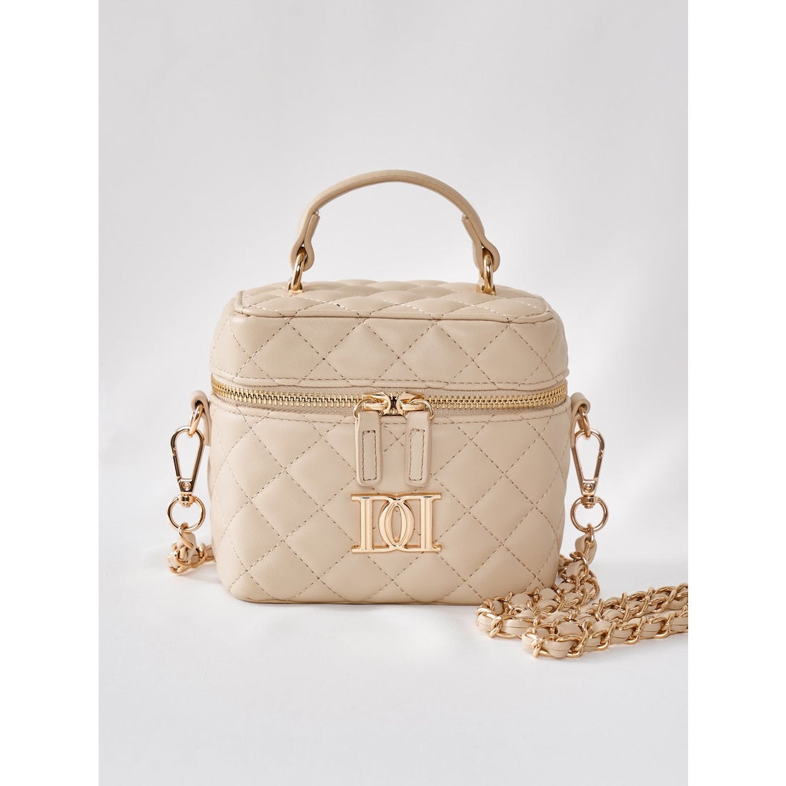 ダーリッチ Darich 【ゴールドパーツ】キルティングスクエアミニバッグ