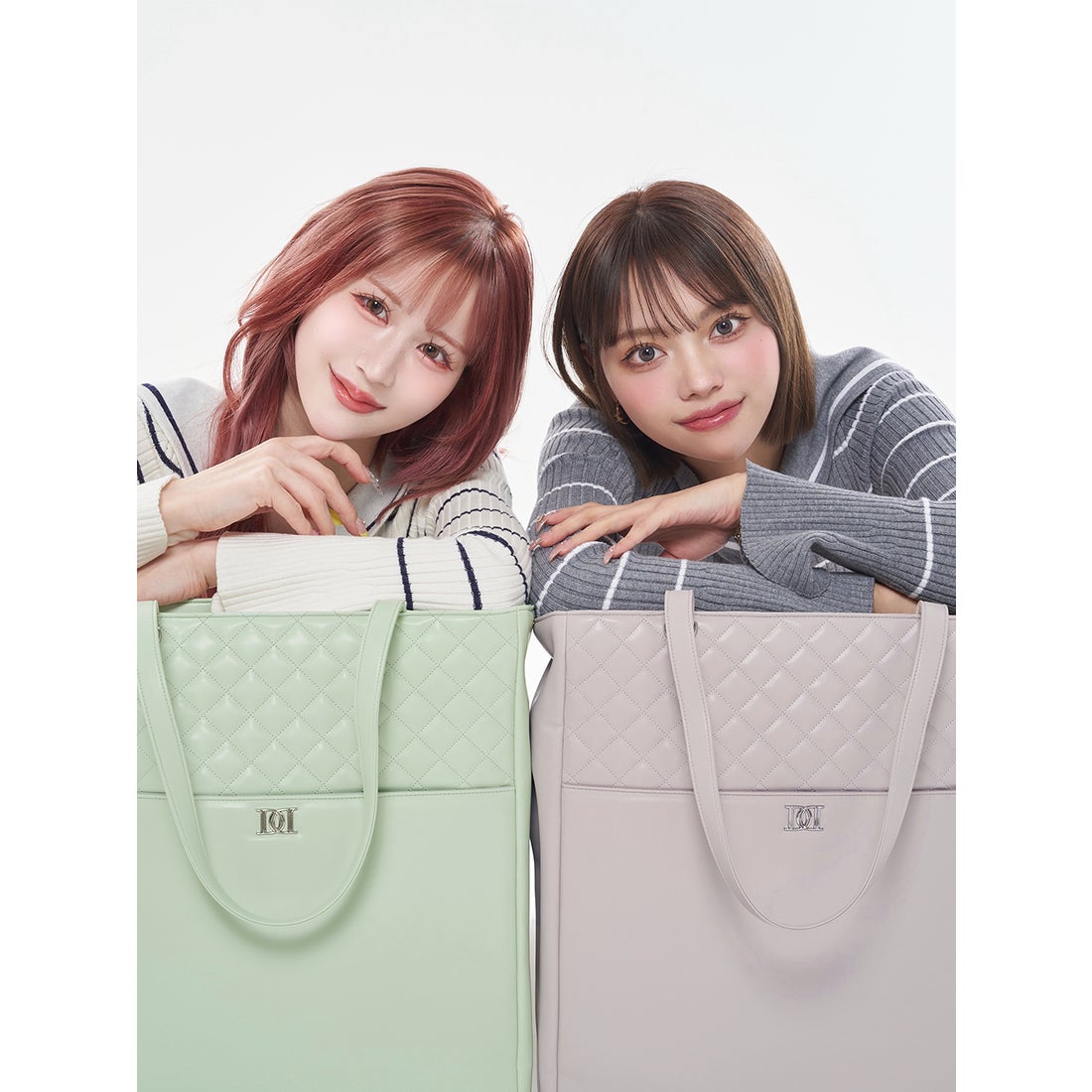 ダーリッチ Darich DDキルティングマルチトートバッグ （パープル