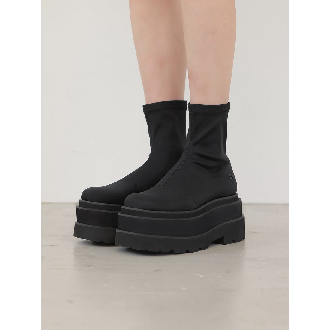 ダーリッチ Darich ウルトラストレッチフラットショートブーツ