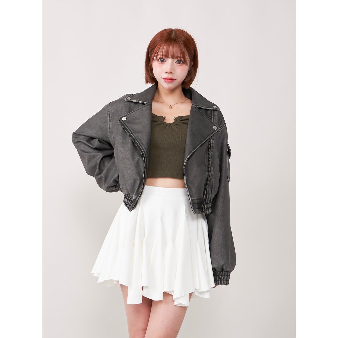 ダーリッチ Darich アンティークレザーライダースジャケット