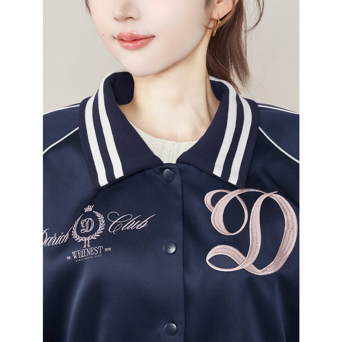 ダーリッチ Darich Darich Clubスカジャン （ネイビー