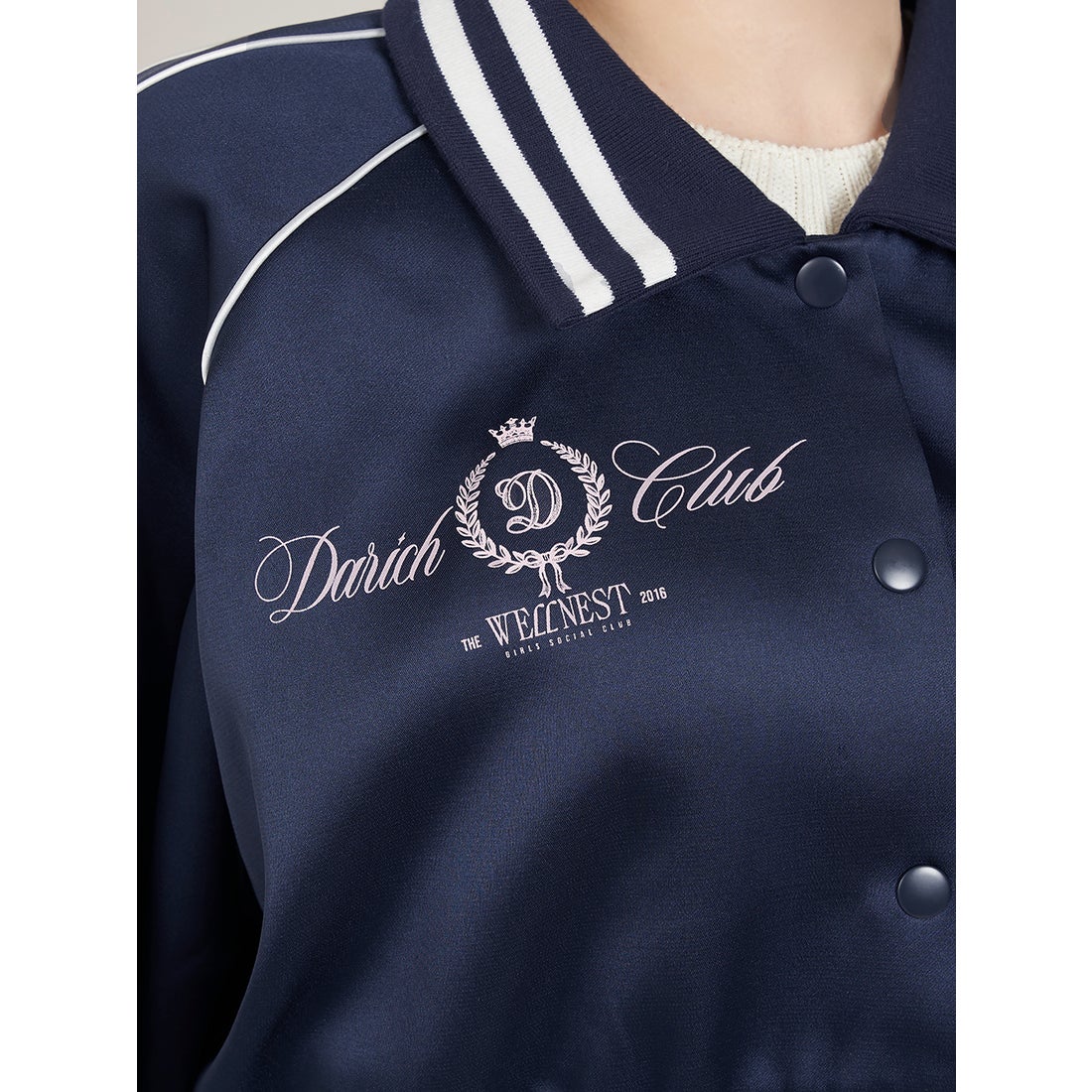 ダーリッチ Darich Darich Clubスカジャン （ネイビー