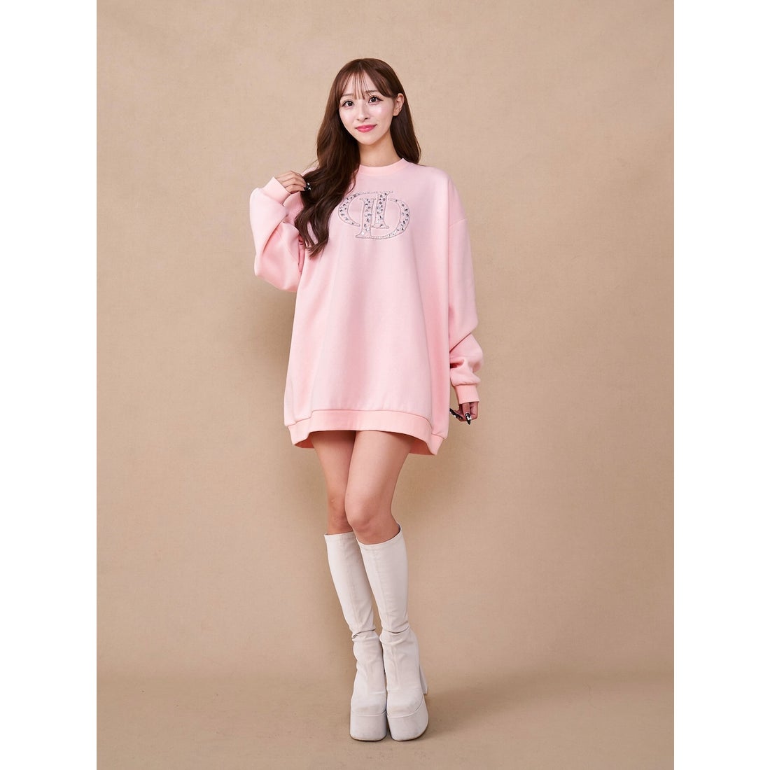 ダーリッチ Darich DDビジュープルオーバー （ピンク） - ファッション