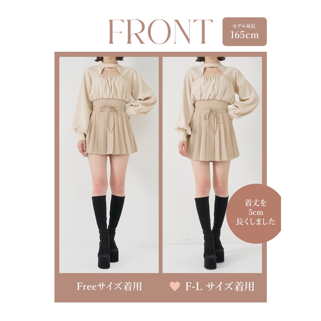 ダーリッチ Darich ドッキングコルセットプリーツミニワンピース