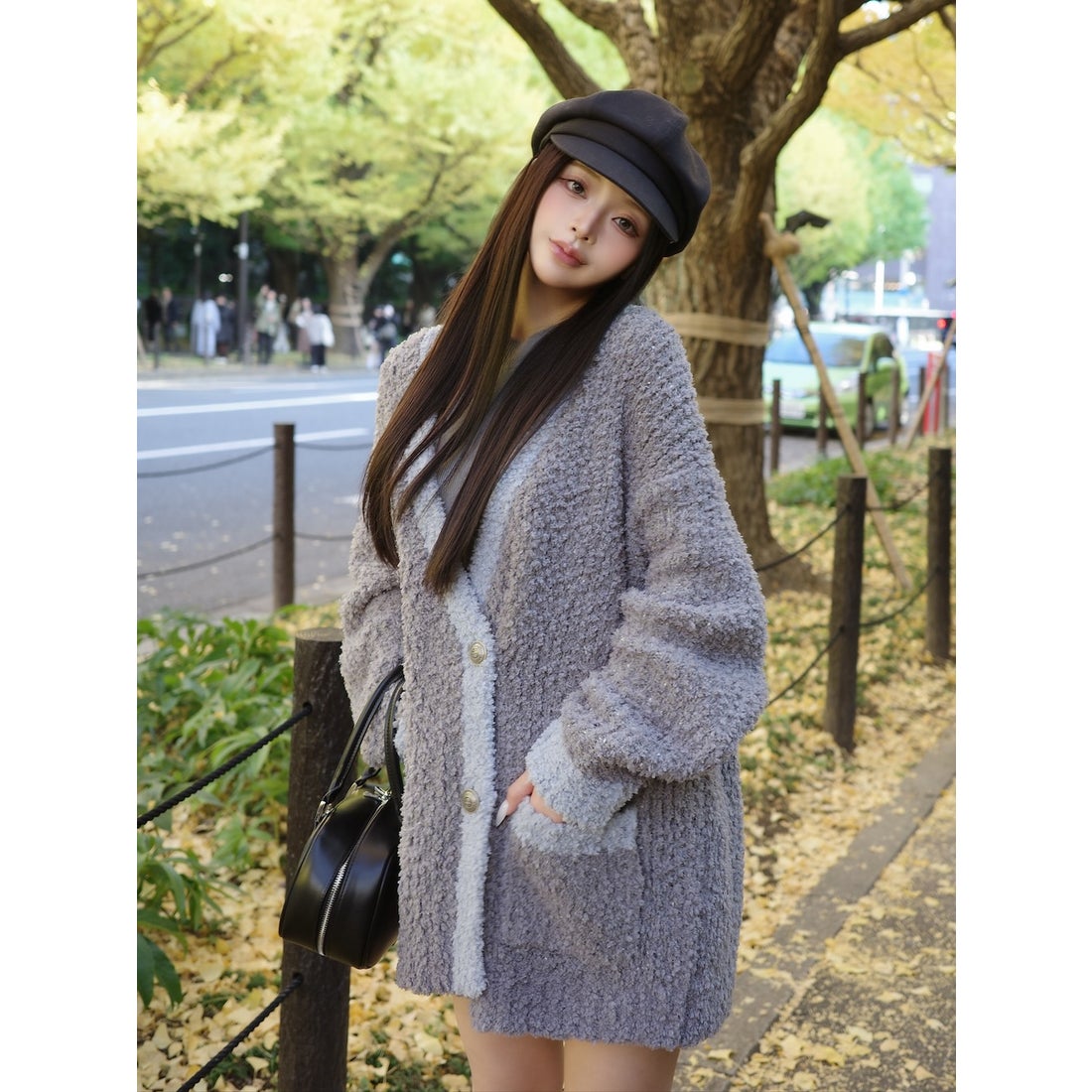 ダーリッチ Darich パントーンニットアンサンブル （アイボリー