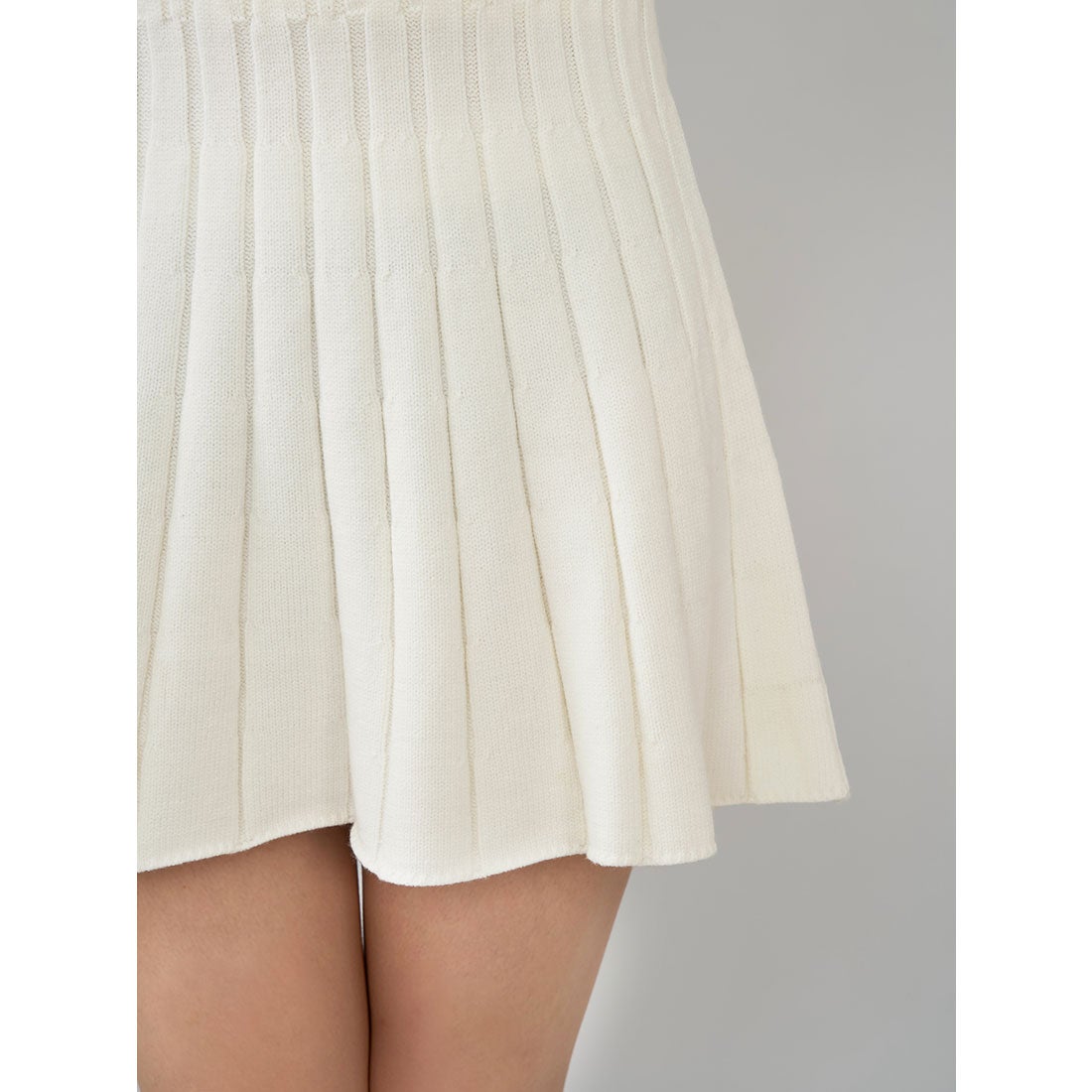 ダーリッチ Darich アメスリフレアニットミニワンピース （ブラウン