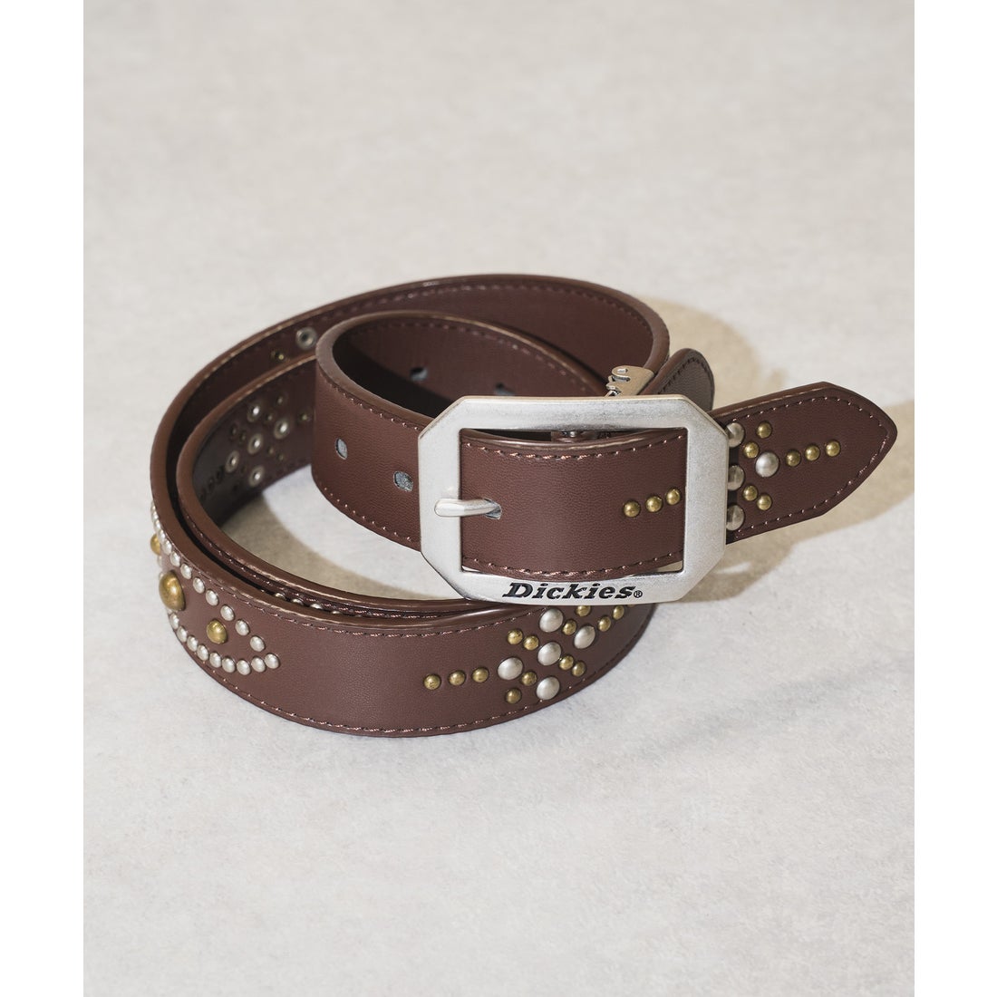 ディッキーズ Dickies DK 35mm スタッズベルト （D.ブラウン