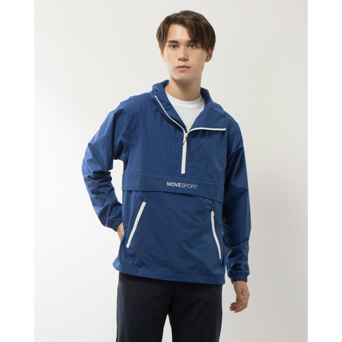 デサント DESCENTE メンズ ウインドジャケット ナイロンスパンライク