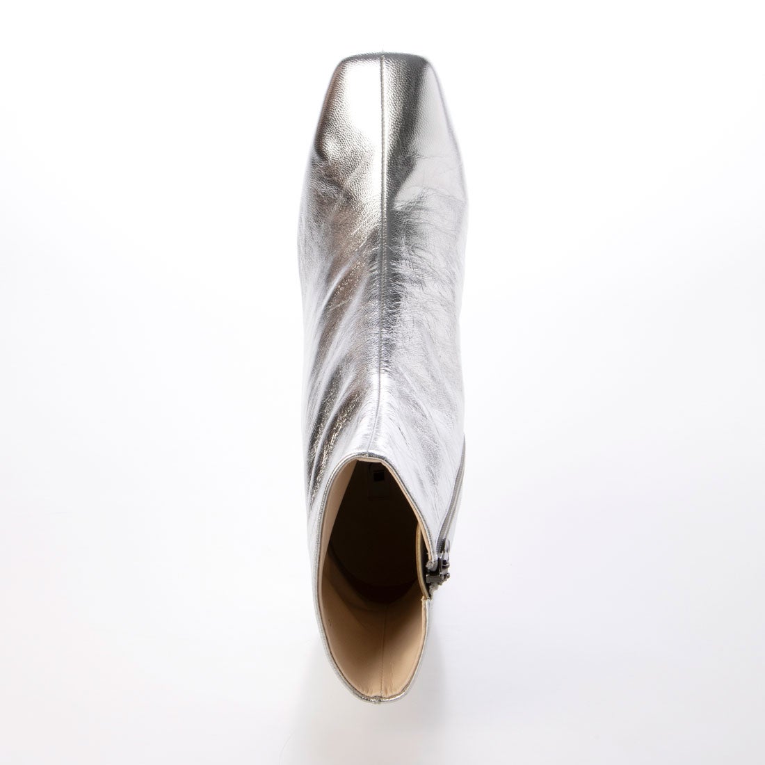 ダイアナ DIANA ショートブーツ （シルバーキッド） -アウトレット
