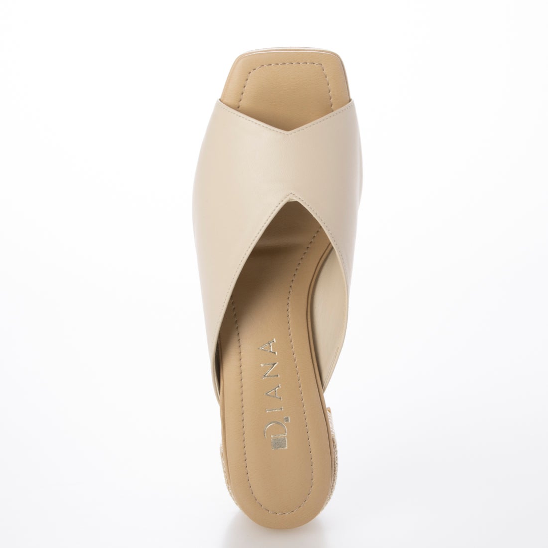 ダイアナ DIANA ミュール （アイボリーカーフ） -靴＆ファッション通販