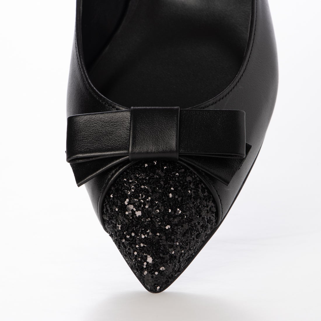 ダイアナ DIANA フラットパンプス （黒カーフ） - ファッション通販