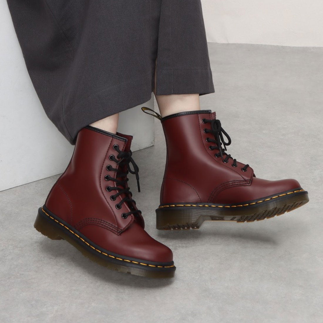 ドクターマーチン Dr.Martens レディース 8ホールブーツ PASCAL FRONT