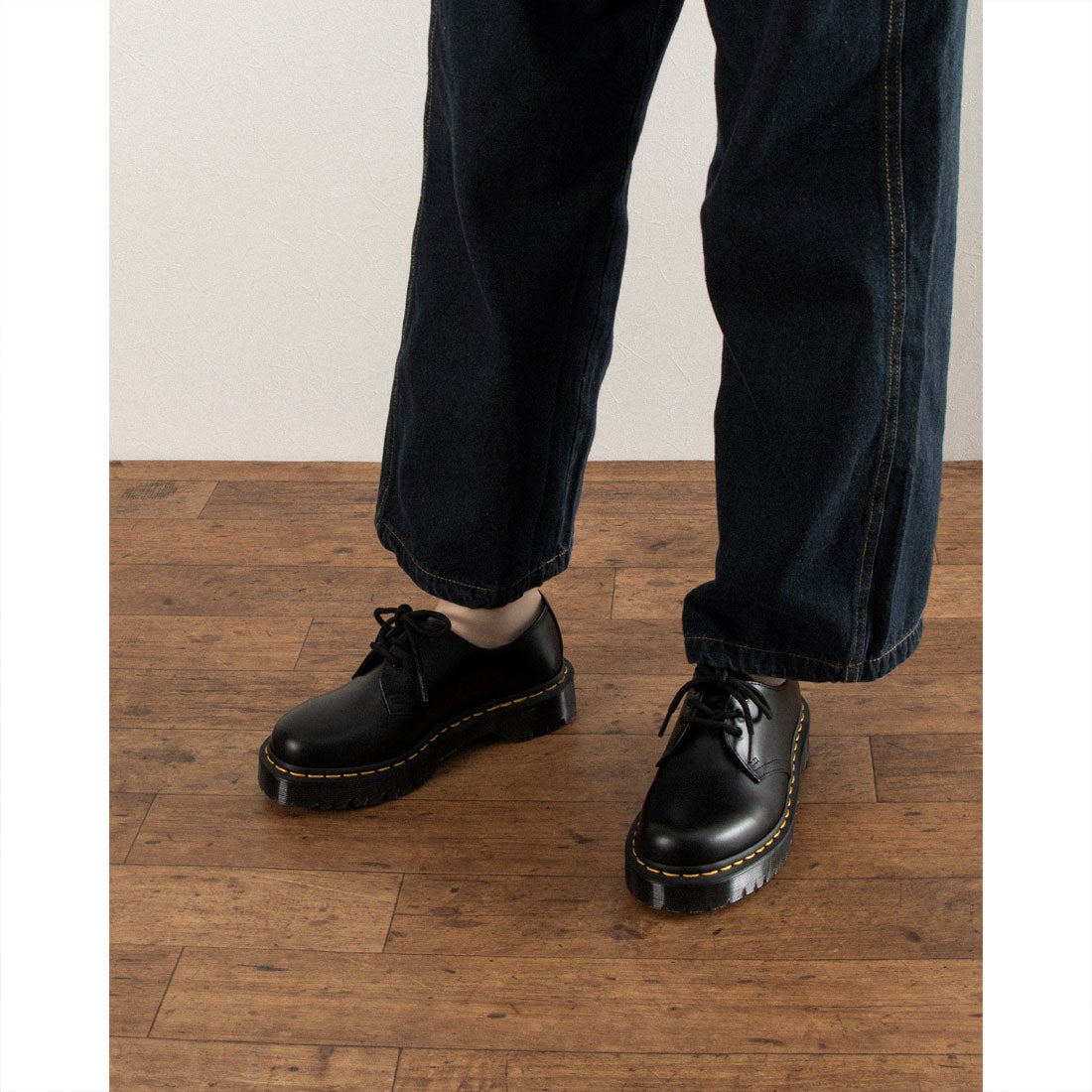 ドクターマーチン Dr.Martens CORE 1461 BEX BLACK SMOOTH （ブラック