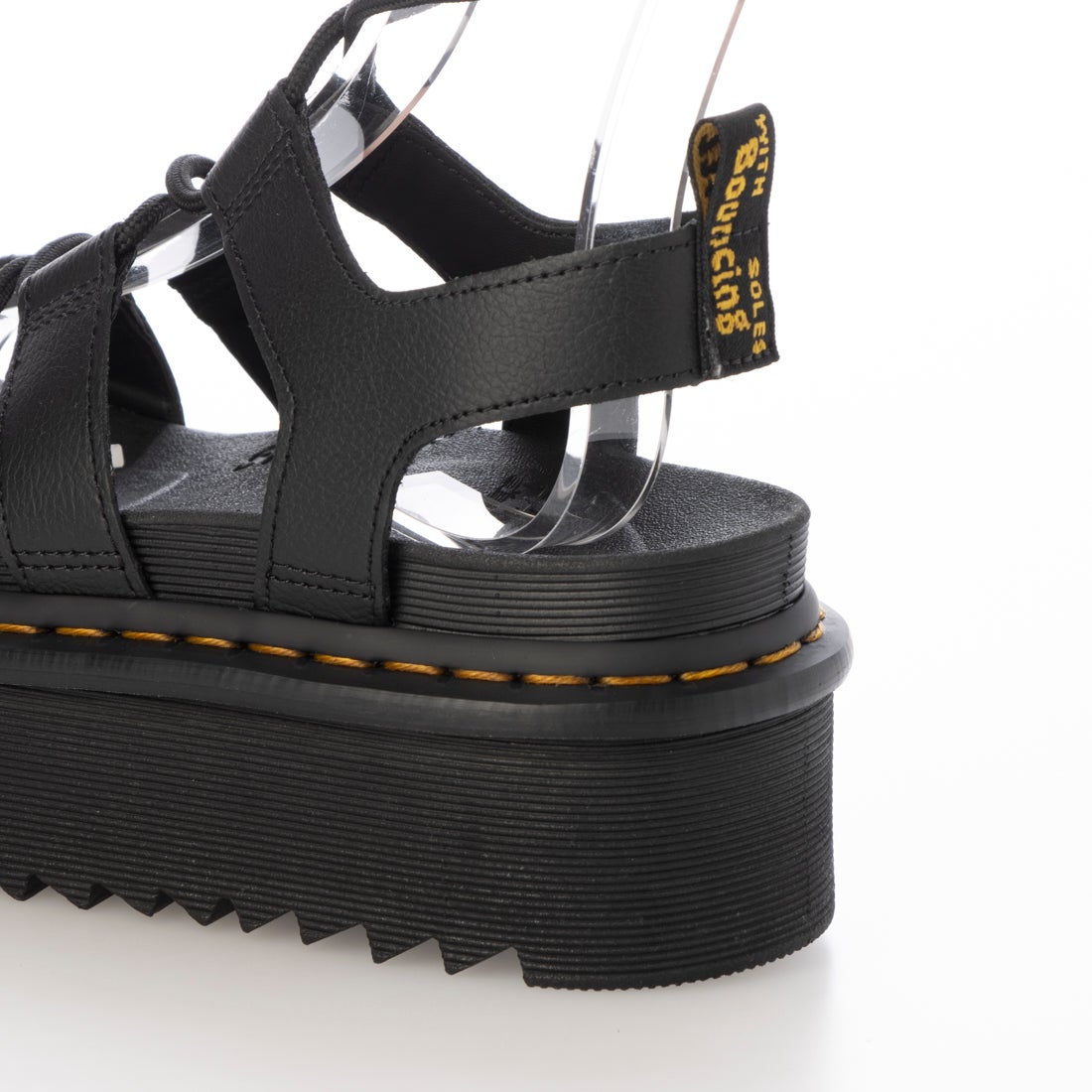 ドクターマーチン Dr.Martens レディース サンダル 厚底 レースアップ