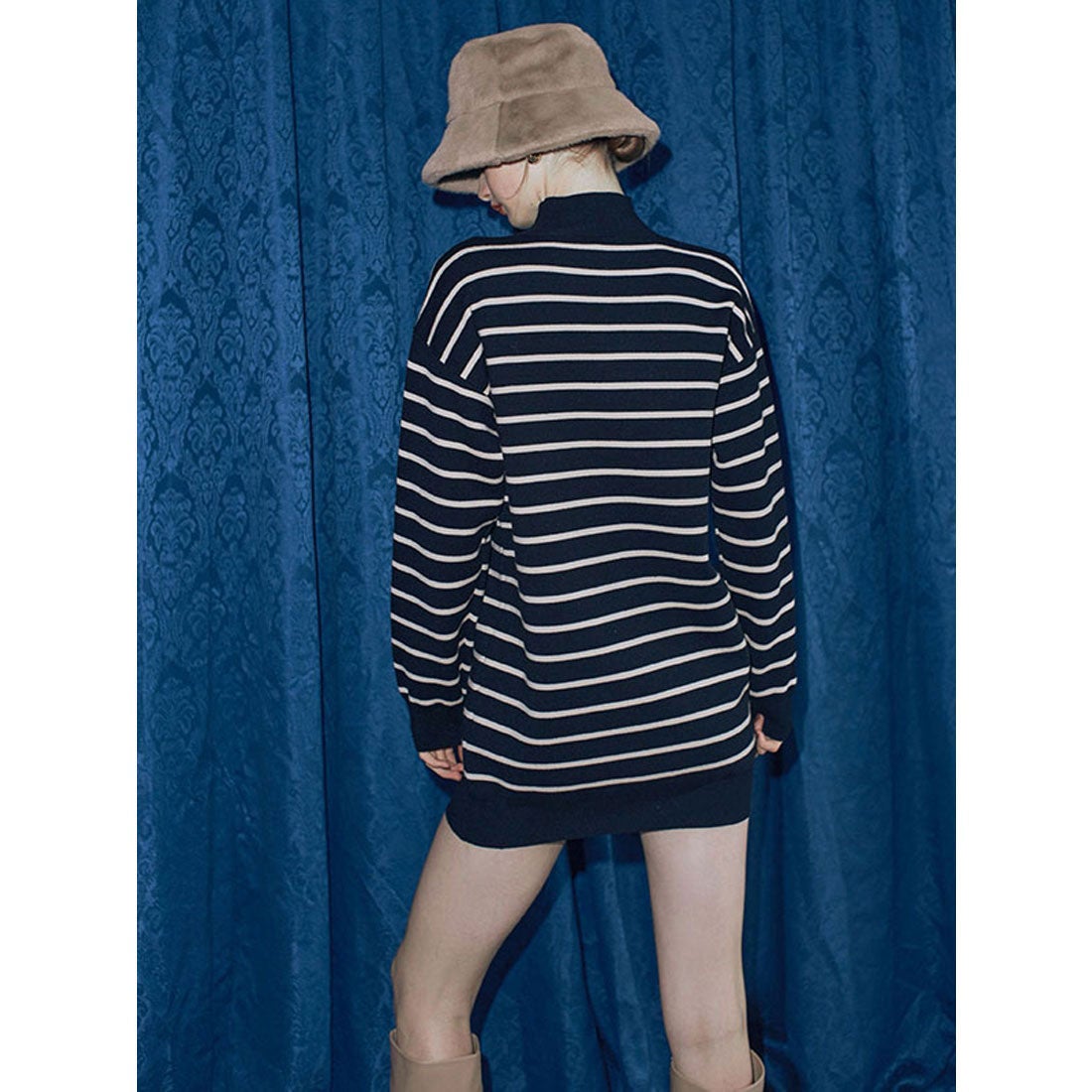 エイミーイストワール EIMY ISTOIRE クラシックeimyボーダーオーバー