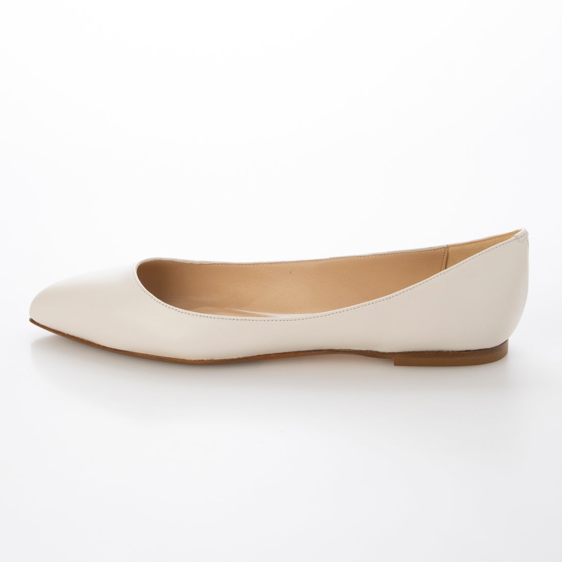 ファビオルスコーニ FABIO RUSCONI ポインテッドトウフラットパンプス