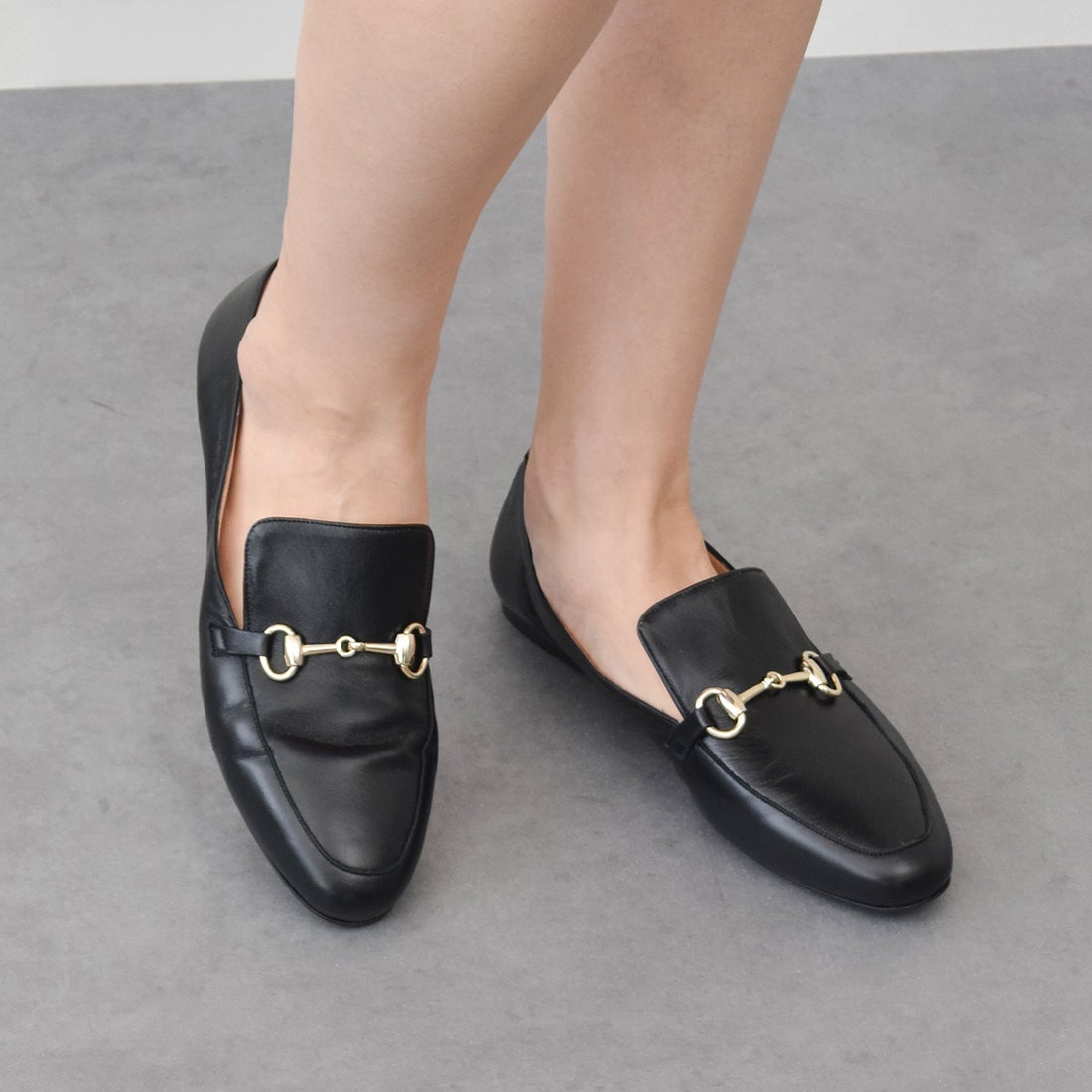 ファビオルスコーニ FABIO RUSCONI サケットビットローファー