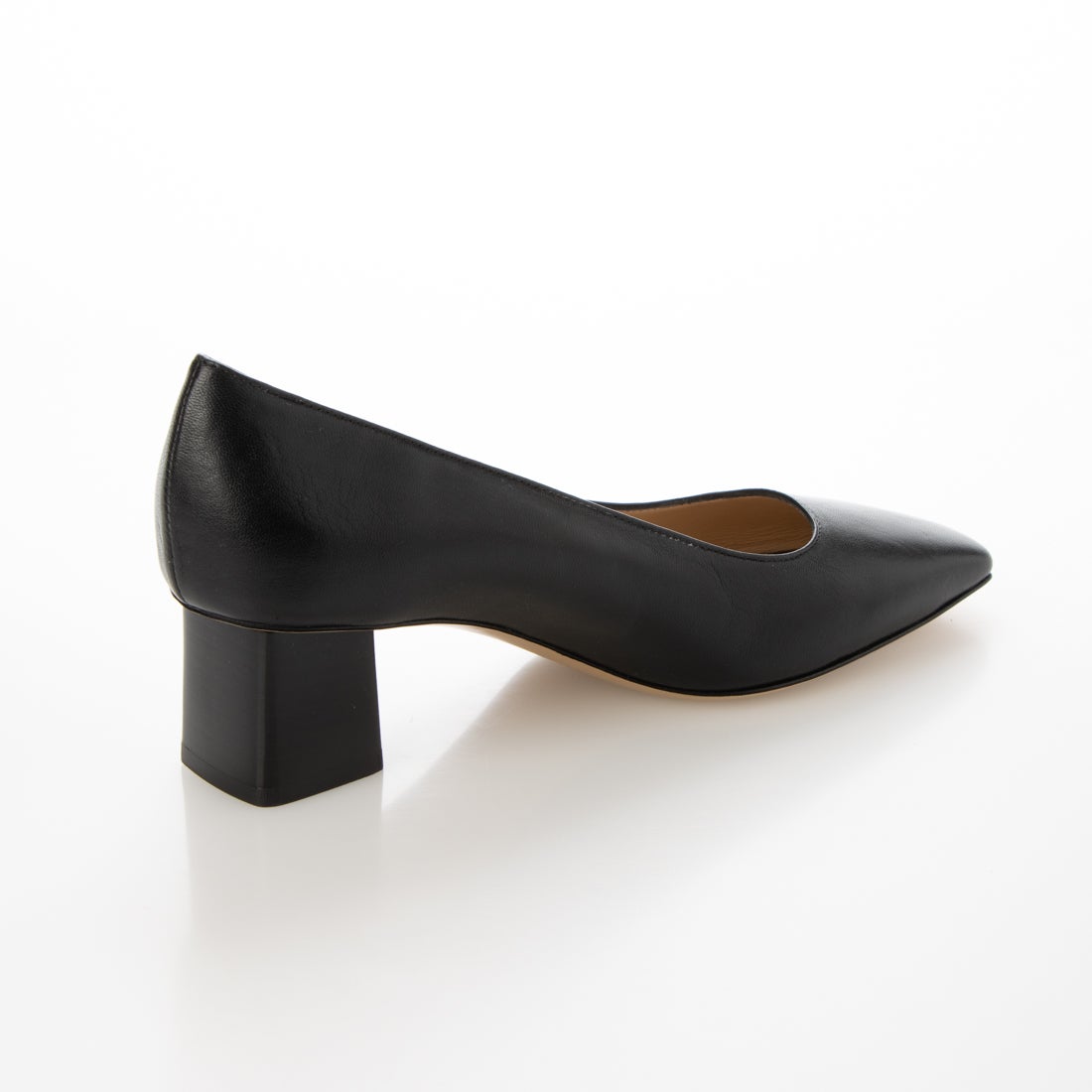 〇ファビオルスコーニ FABIO RUSCONI スクエアトゥヒールパンプス