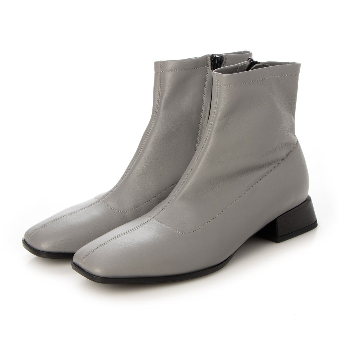 ファビオルスコーニ FABIO RUSCONI スクエアトゥショートブーツ