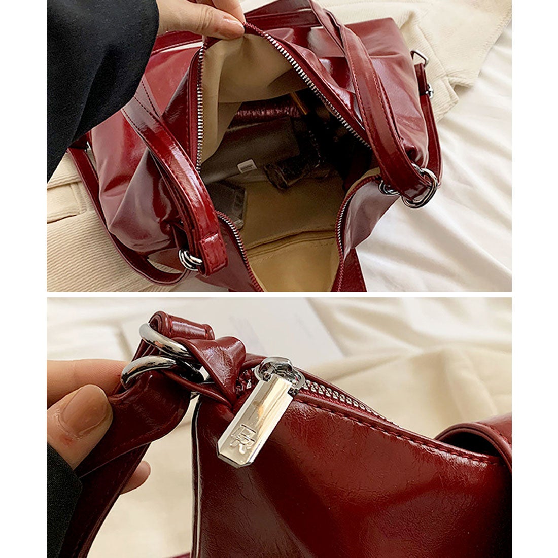 フロージュ florge 【2WAY・軽量】リュックにもなるレザーライク