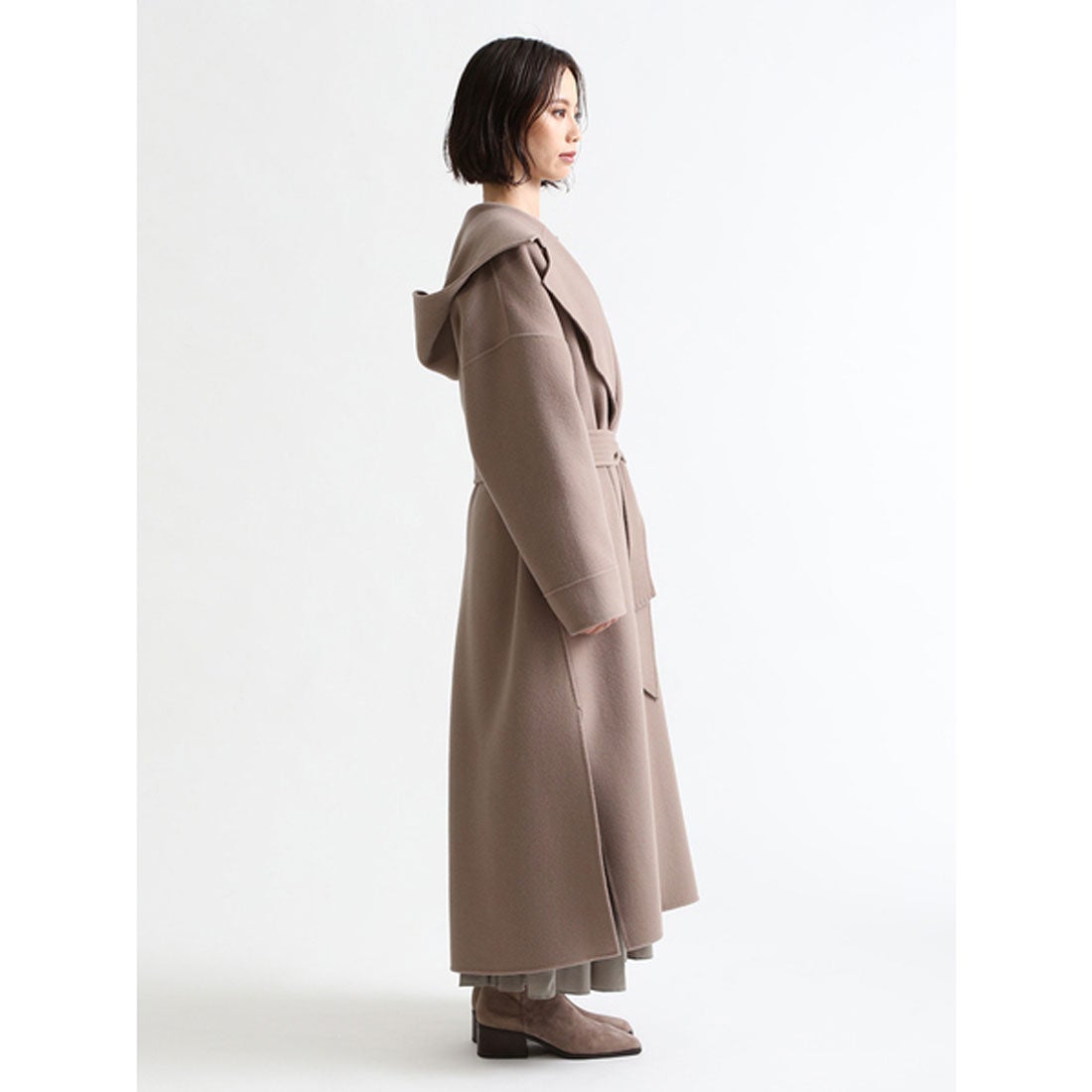 フレイ アイディー FRAY I.D MANTECOフードリーバーコート （ミント