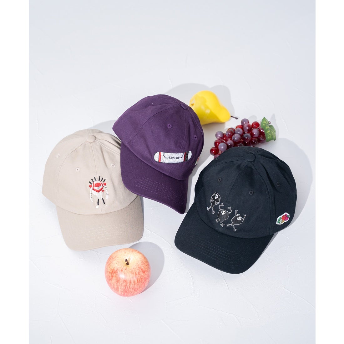 フルーツオブザルーム FRUIT OF THE LOOM FTL×EVA ぷちえう゛ぁ刺繍