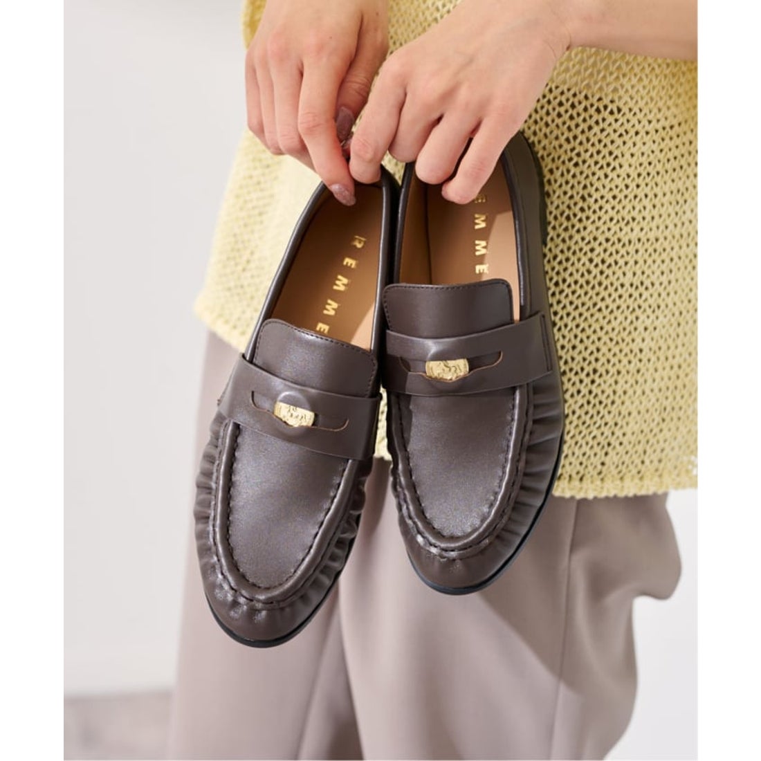 フレームワーク FRAMeWORK ≪予約≫REMME/レメ 別注coin ローファー