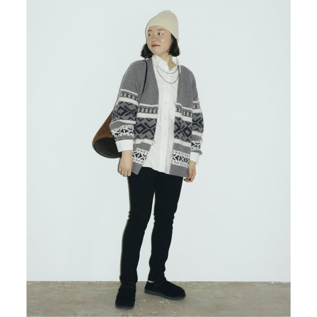 フレームワーク FRAMeWORK ≪追加≫ジャガードカーディガン 2