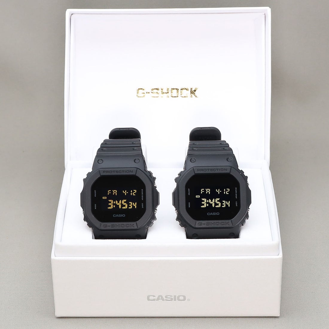 G-SHOCK Pair Model / DW-5600UBB-1JF × DW-5600UBB-1JF （ブラック