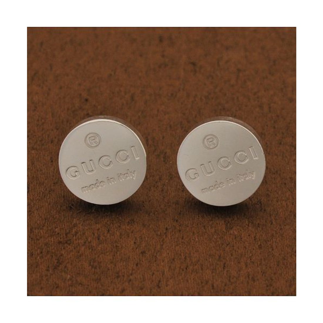 グッチ GUCCI GUCCI グッチ 163123 J8400 グッチロゴ ラウンドピアス