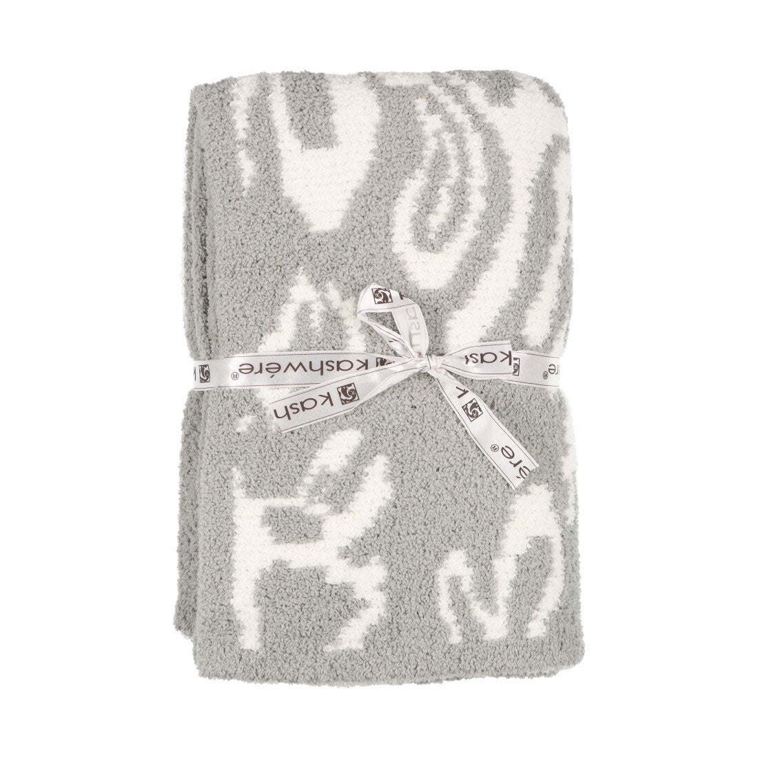 KASHWERE カシウェア KASHWARE ブランケット（STONE/CREAM） -waja