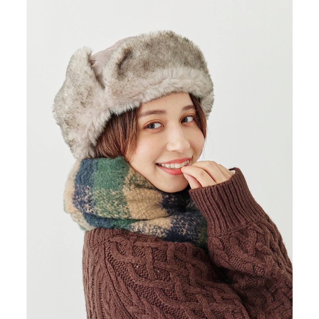 オルネート ORNERTE ORNERTE サイズが選べるフライトキャップ （GRAY