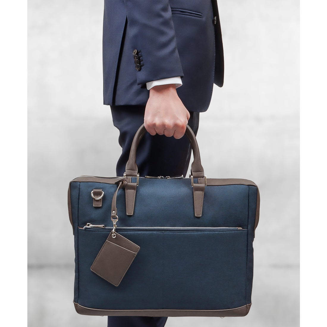 ザリオ ZARIO ビジネスバッグ トートバッグ メンズ パスケース付き 大