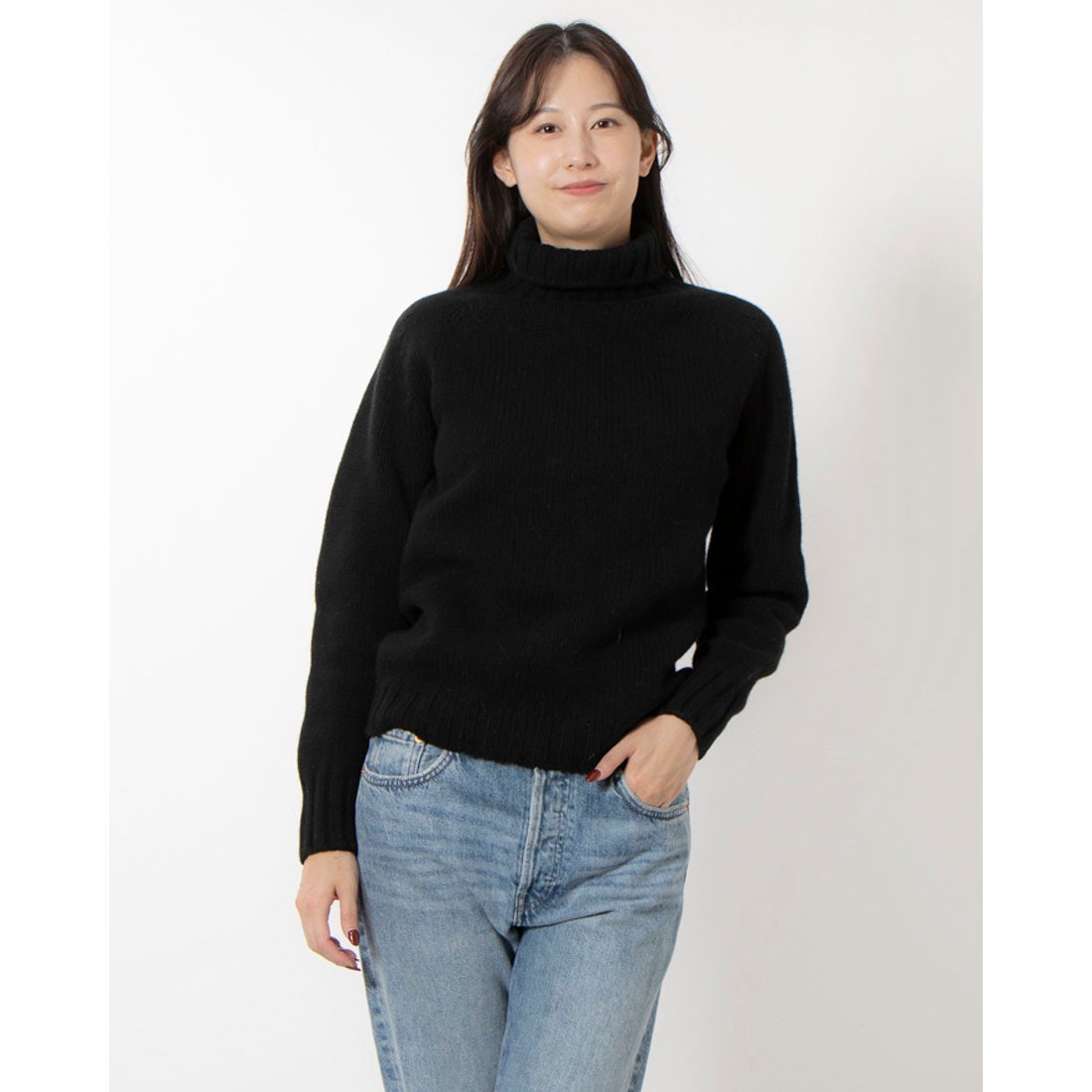 ハーレーオブスコットランド Harley of scotland タートルネック