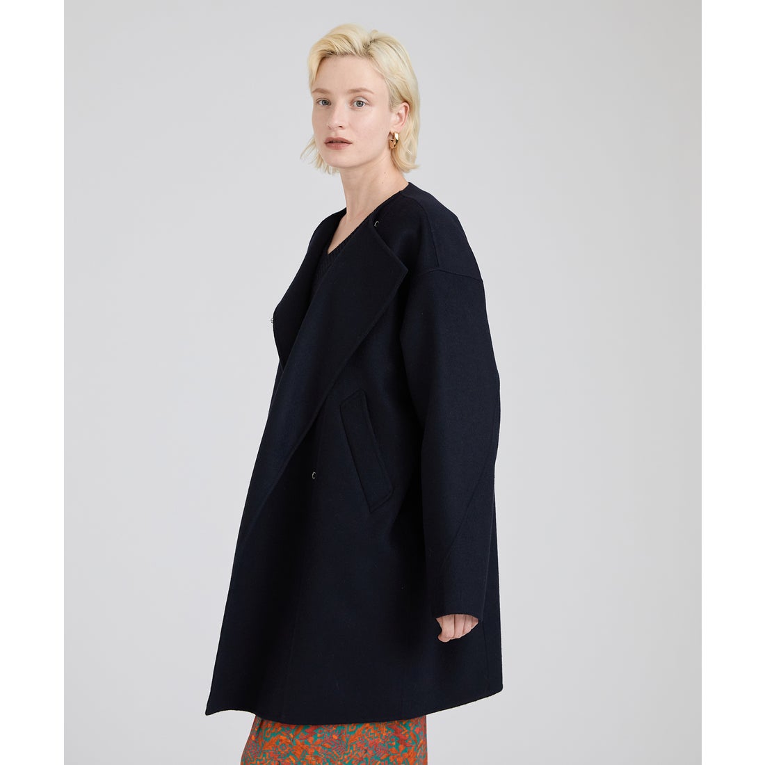 ハウスオブロータス HOUSE OF LOTUS ノーカラーバレルラインリバー