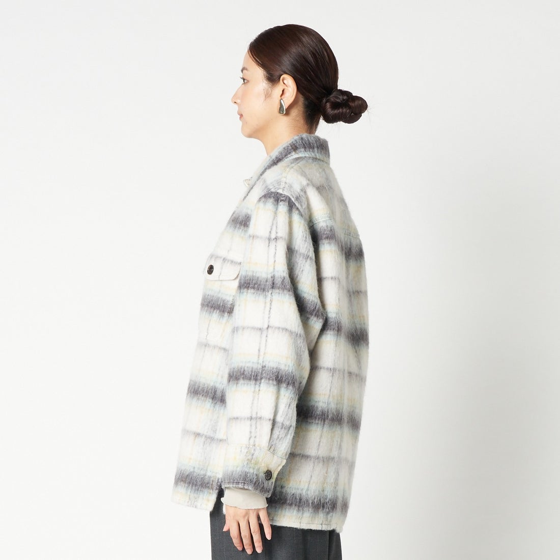 エリオポール HELIOPOLE CPO SHIRT BLOUZON （ベージュ