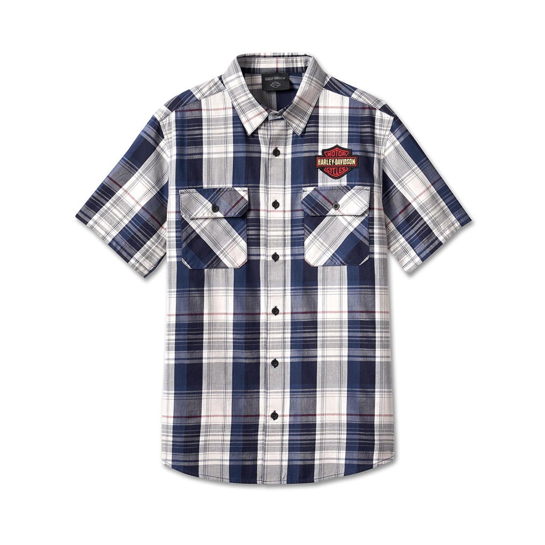 B&Sチェック柄シャツ -ハーレーダビッドソン公式オンラインショップ