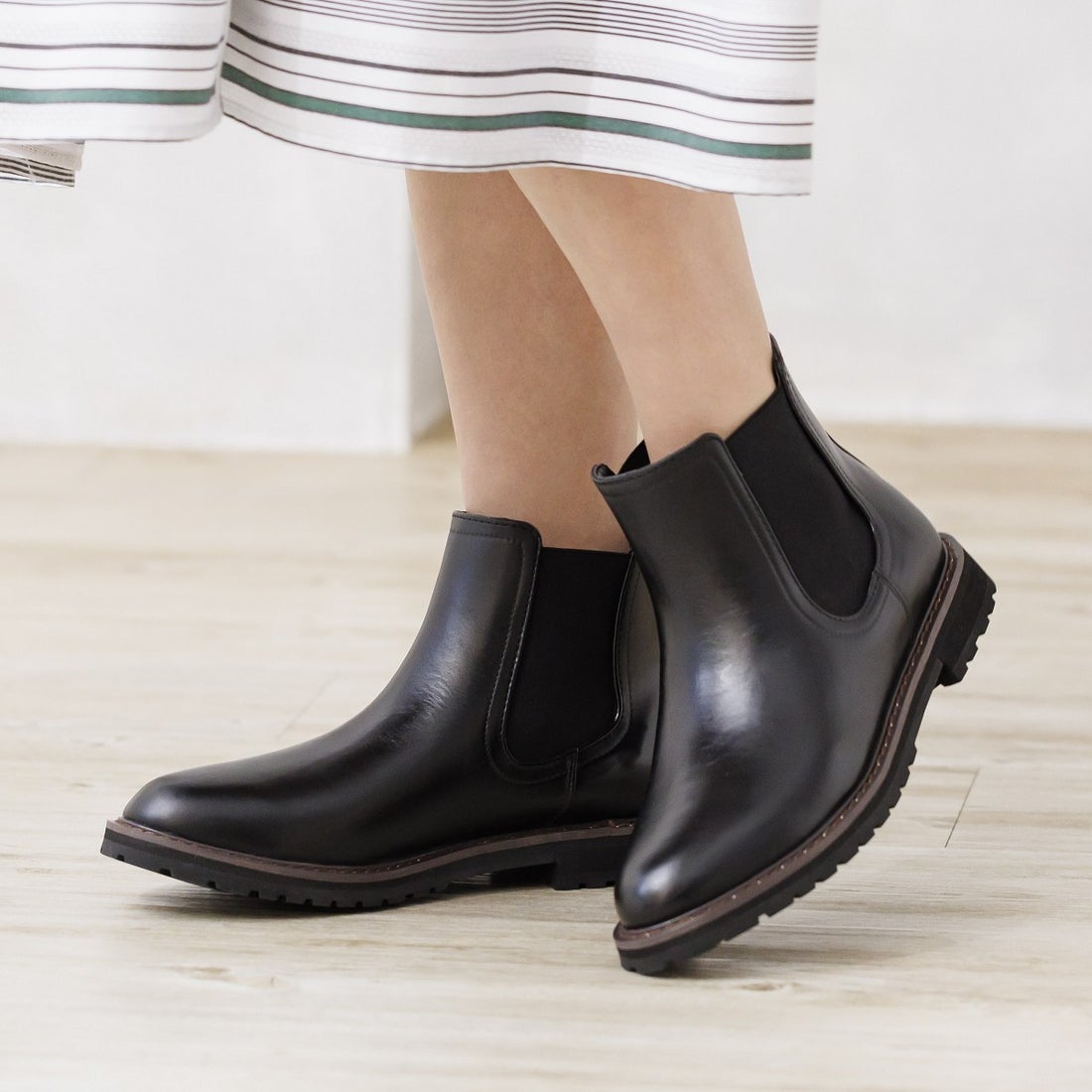 ヒミコ 卑弥呼 【完全防水】レインブーツ/624401 （ブラック