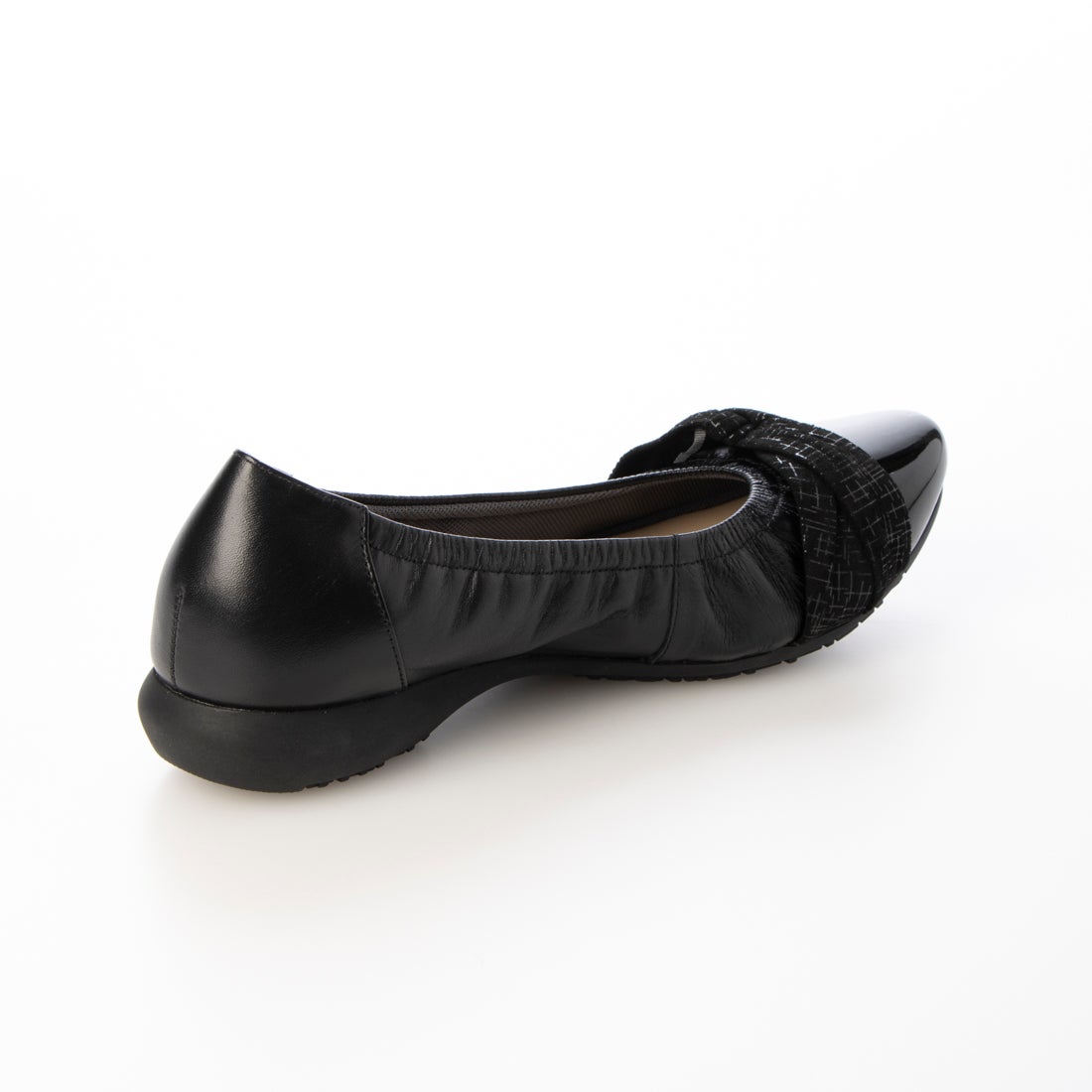 ヒミコ 卑弥呼 クロスリボンスニーカーパンプス/643105 （ブラック