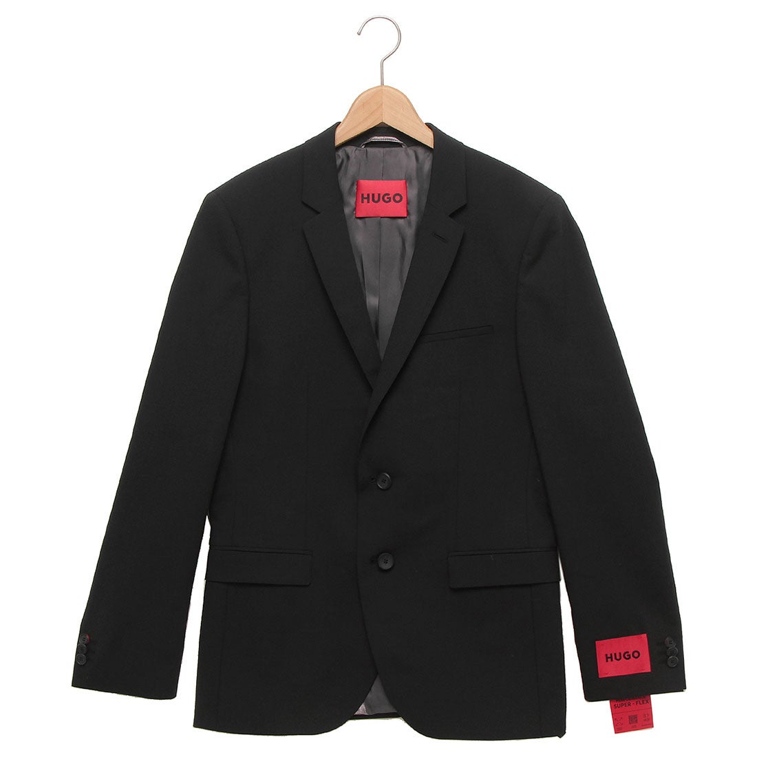 ヒューゴボス HUGO BOSS ボス ジャケット ブラック メンズ HUGO BOSS